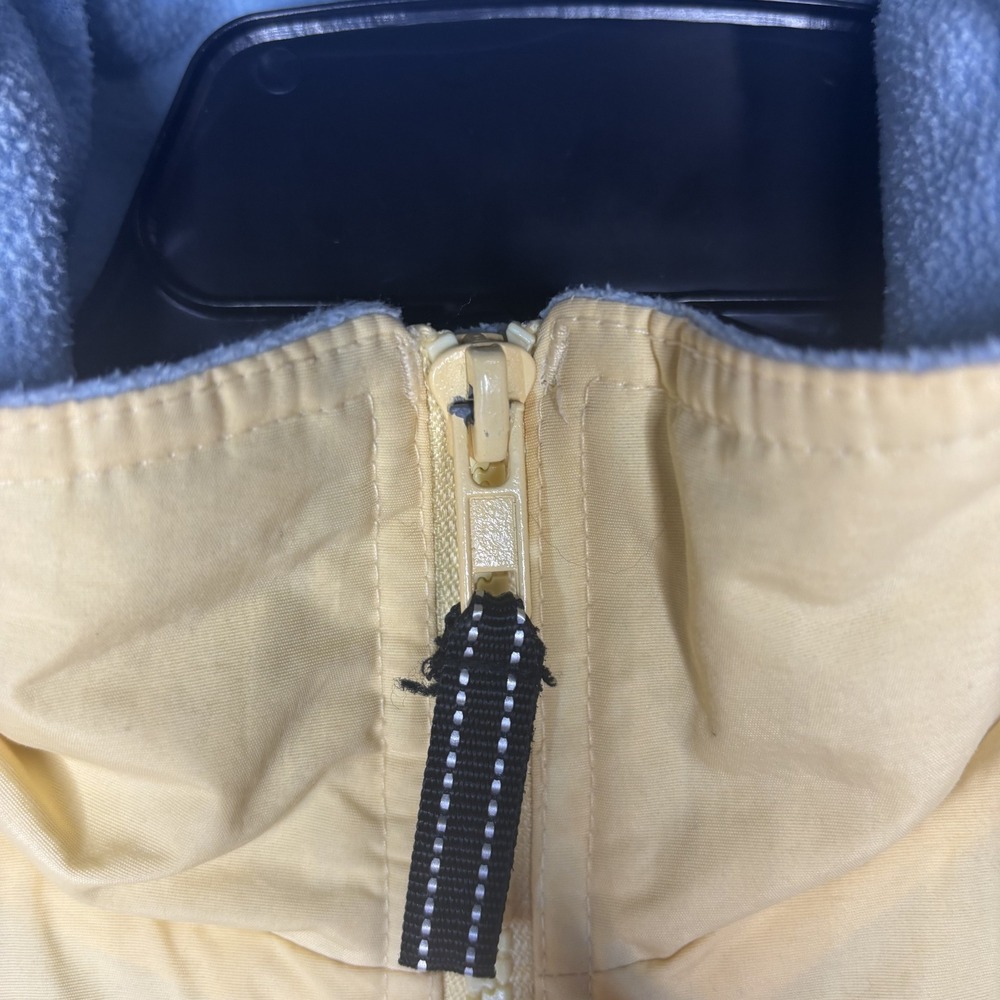 Cabelas Destination Above Sea Level Yellow Fleece Lined Jacket Size S - Picture 5 of 14
